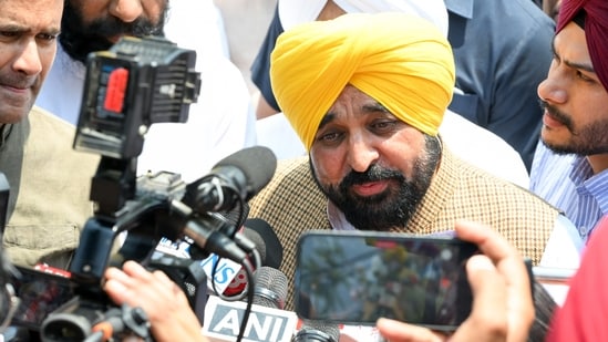 'Can't do as they please': Punjab CM Bhagwant Mann hits out at Raghav Chadha, ex-AAP MPs for BJP switch