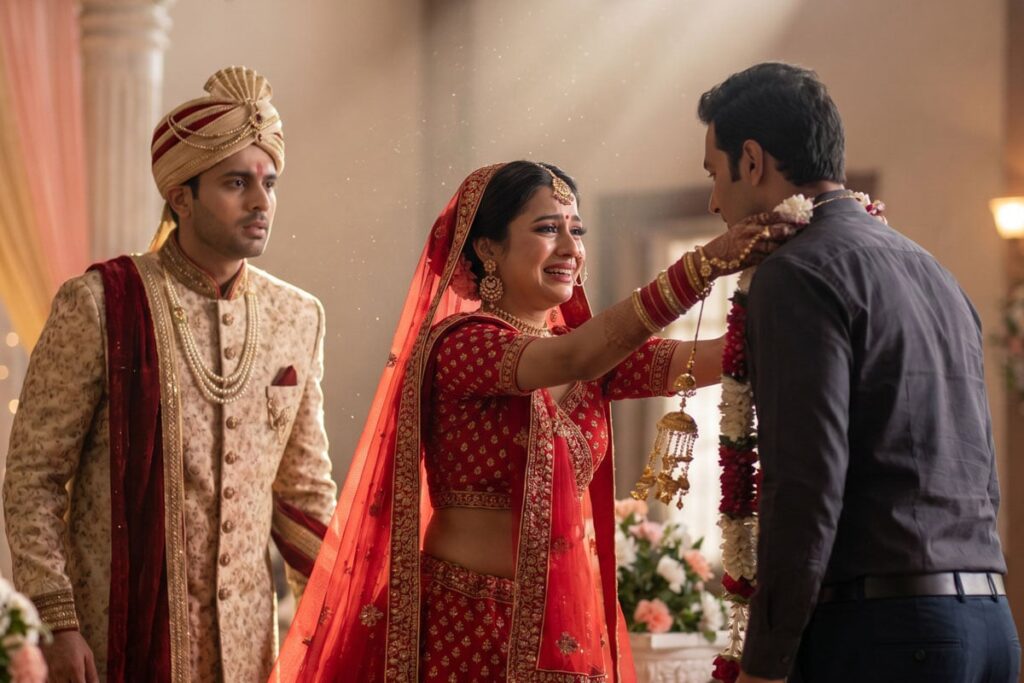 Madhya Pradesh bride garlands lover instead of groom, runs off stage