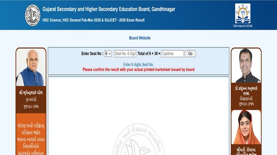 GSEB Gujarat 12th Result LIVE: Gujarat Board HSC Science, General stream results declared at gseb.org, direct link here