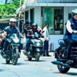 Devendra Fadnavis rides a Bullet, Shinde takes EV, other Maha ministers walk after PM Modi's austerity push