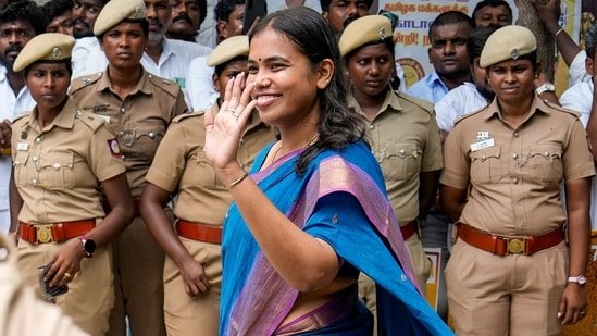 Who is S Keerthana? The only woman minister in Vijay's Tamil Nadu cabinet and a fluent Hindi speaker