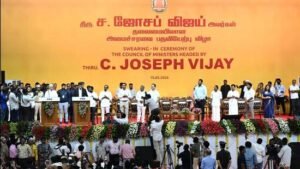 Experience and diversity in focus in TVK’s 9-member Tamil Nadu cabinet