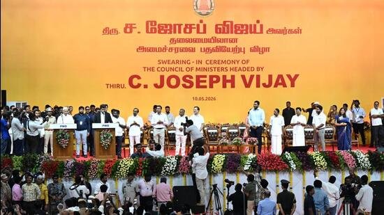 Experience and diversity in focus in TVK’s 9-member Tamil Nadu cabinet
