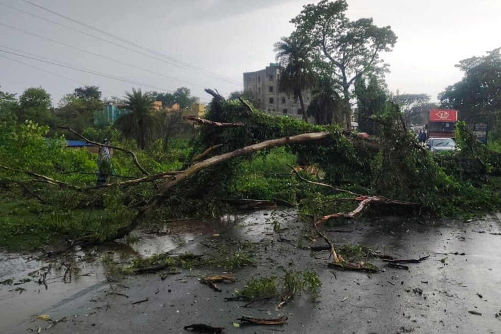 Weather Update: Several villages in Sandeshkhali devastated by tornado