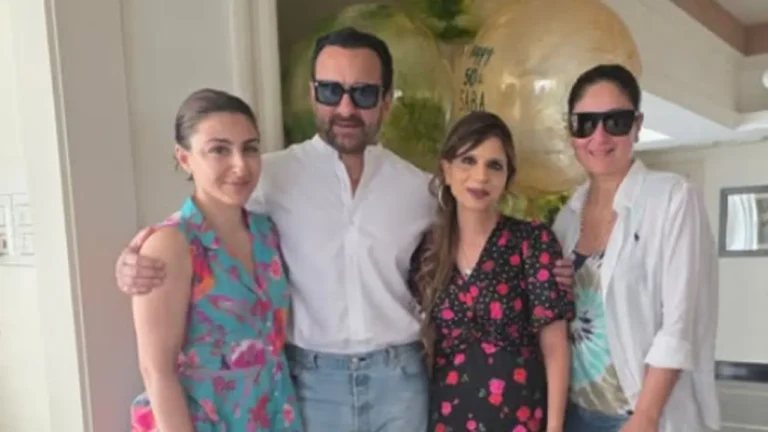 Saba Pataudi shares glimpses of her 50th birthday bash with family