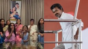 Cheers, whistles among Vijay's family as TVK heads for landslide victory in Tamil Nadu
